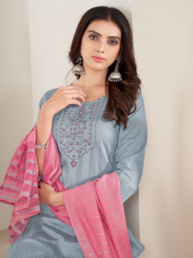 Lajoo Fancy Exclusive Ethnic Wear Designer Kurti Bottom With Dupatta Collection